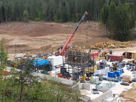 Geomet processing plant assembly 2